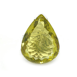 Tiff Lemon Quartz Teardrop Ring