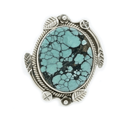 turquoise gemstone sterling silver ring