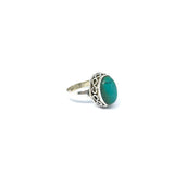 Turquoise Gemstone Boho Ring