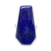 Lapis Lazuli Statement Bohemian Ring