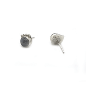 moonstone silver gemstone earrings