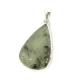 Prehnite Teardrop Bohemian Style Pendant