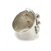handmade citrine gemstone silver ring