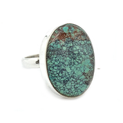 turquoise gemstone silver ring