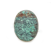 turquoise gemstone silver ring